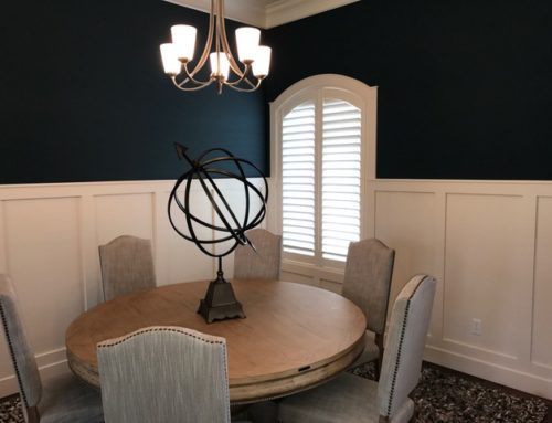 Shutters Are a Perfect Complement for Arched Windows